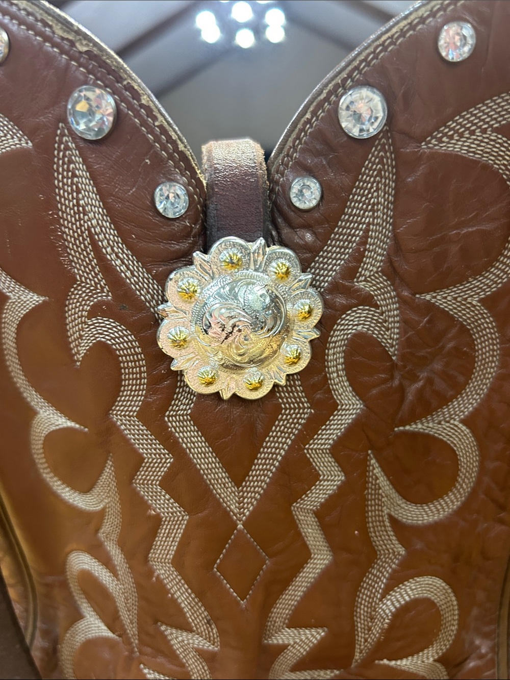 ☝️ ONE OF A KIND Arlie Garrett Original Upcycled Tony Lama boots western purse - Picture 4 of 12